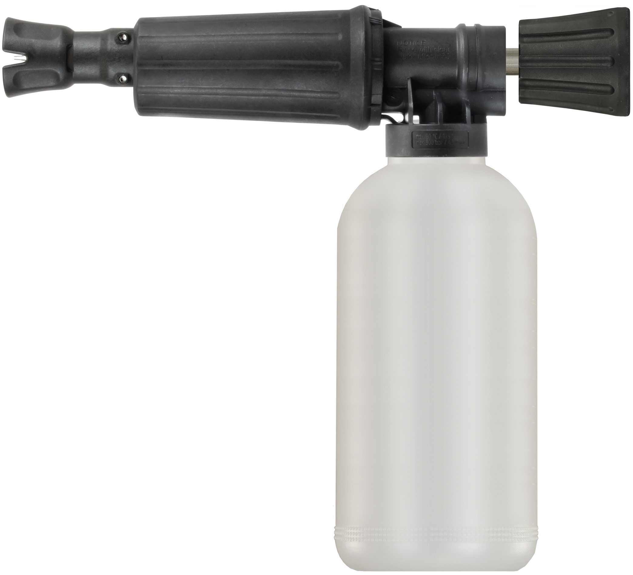 R+M Suttner ST73.1 Foam Nozzle + 1L Bottle 1.25mm Nozzle, 300 Bar
