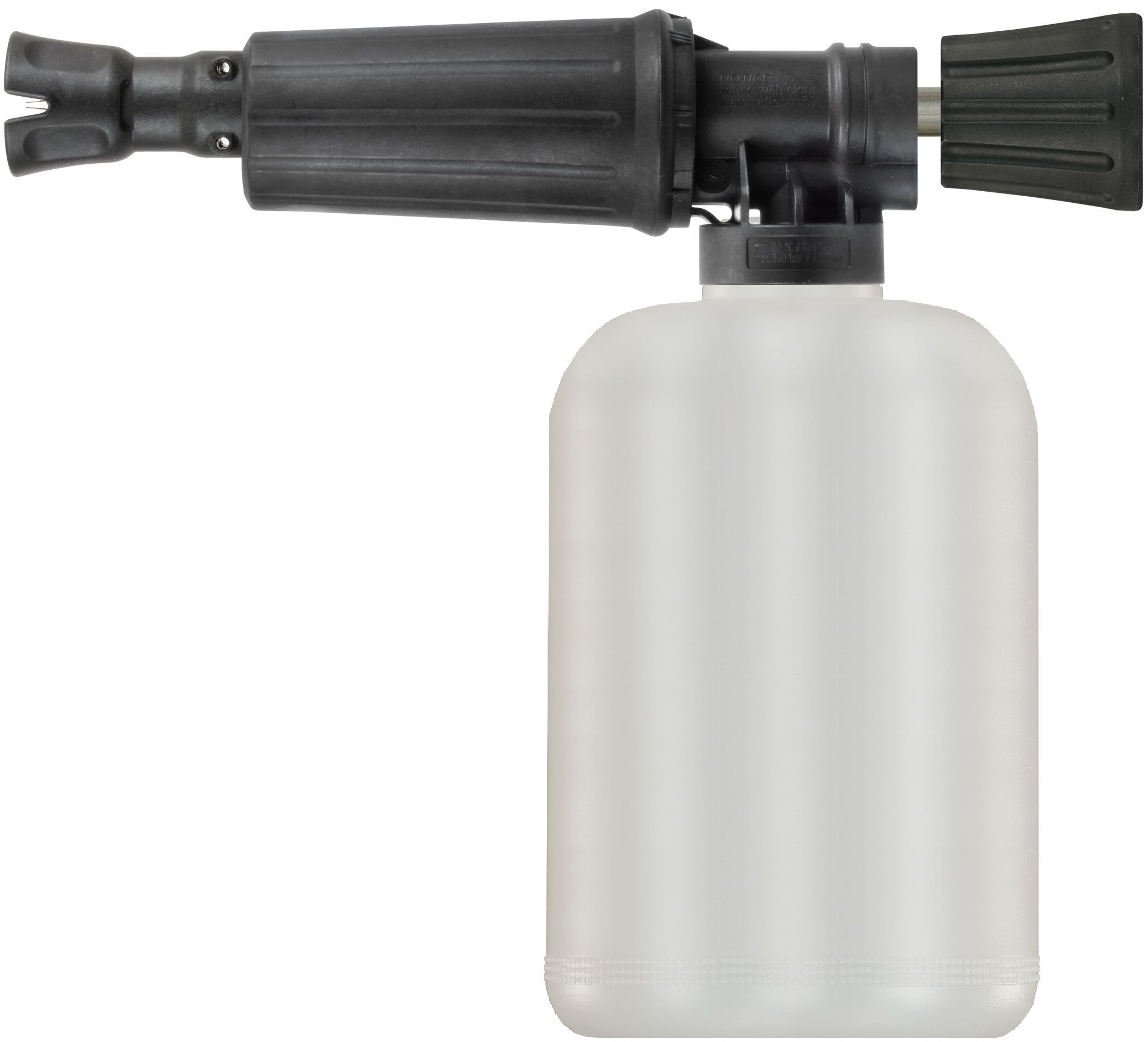 R+M Suttner ST73.1 Foam Nozzle + 2L Bottle 1.25mm Nozzle, 300 Bar