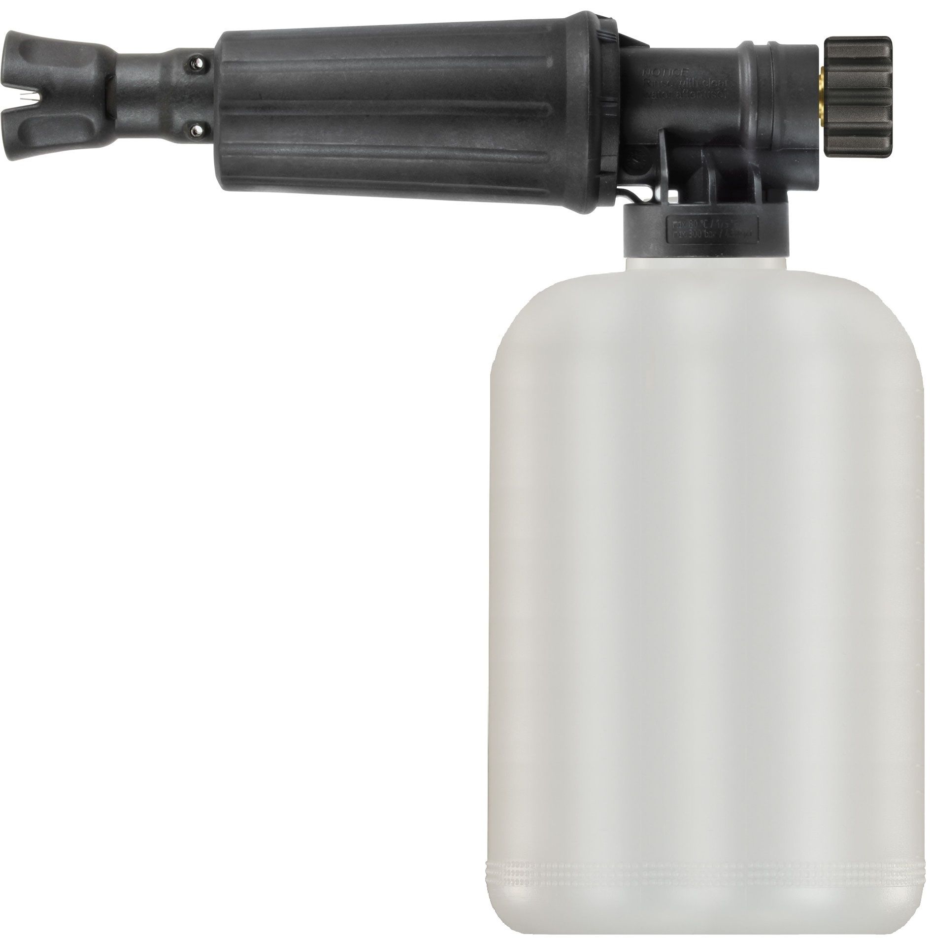R+M Suttner ST73.1 Foam Nozzle + 2L Bottle 1.8mm Nozzle, 300 Bar