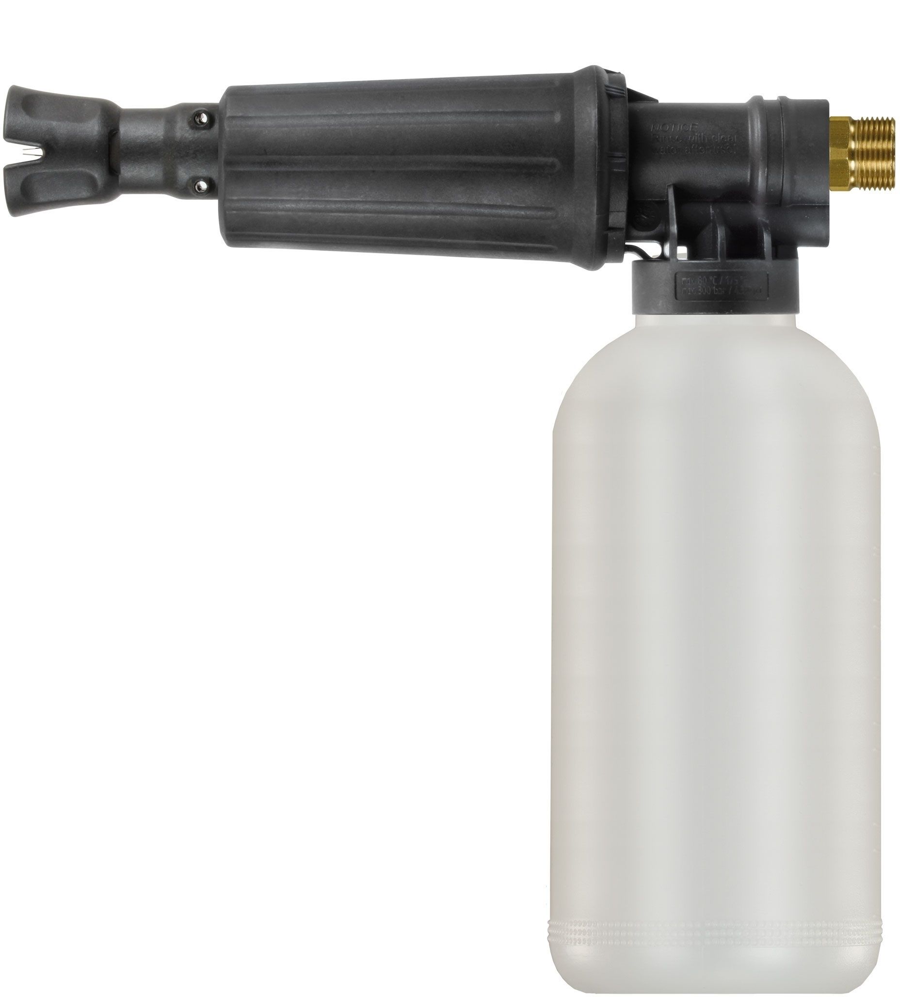 R+M Suttner ST73.1 Foam Nozzle + 1L Bottle 1.25mm Nozzle, 300 Bar