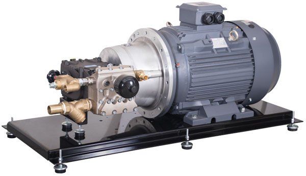 Pratissoli HF25 Series Electric Motor Pump Unit, 415V, 45kW, 280 Bar, 73 LPM, with Valves and Filter