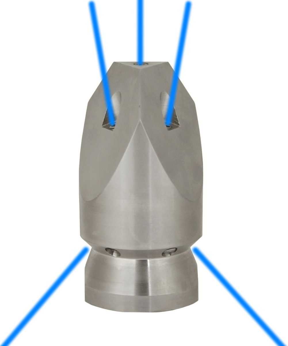MILLING NOZZLE 1/4"F 4F X 4R (body only) – image 2
