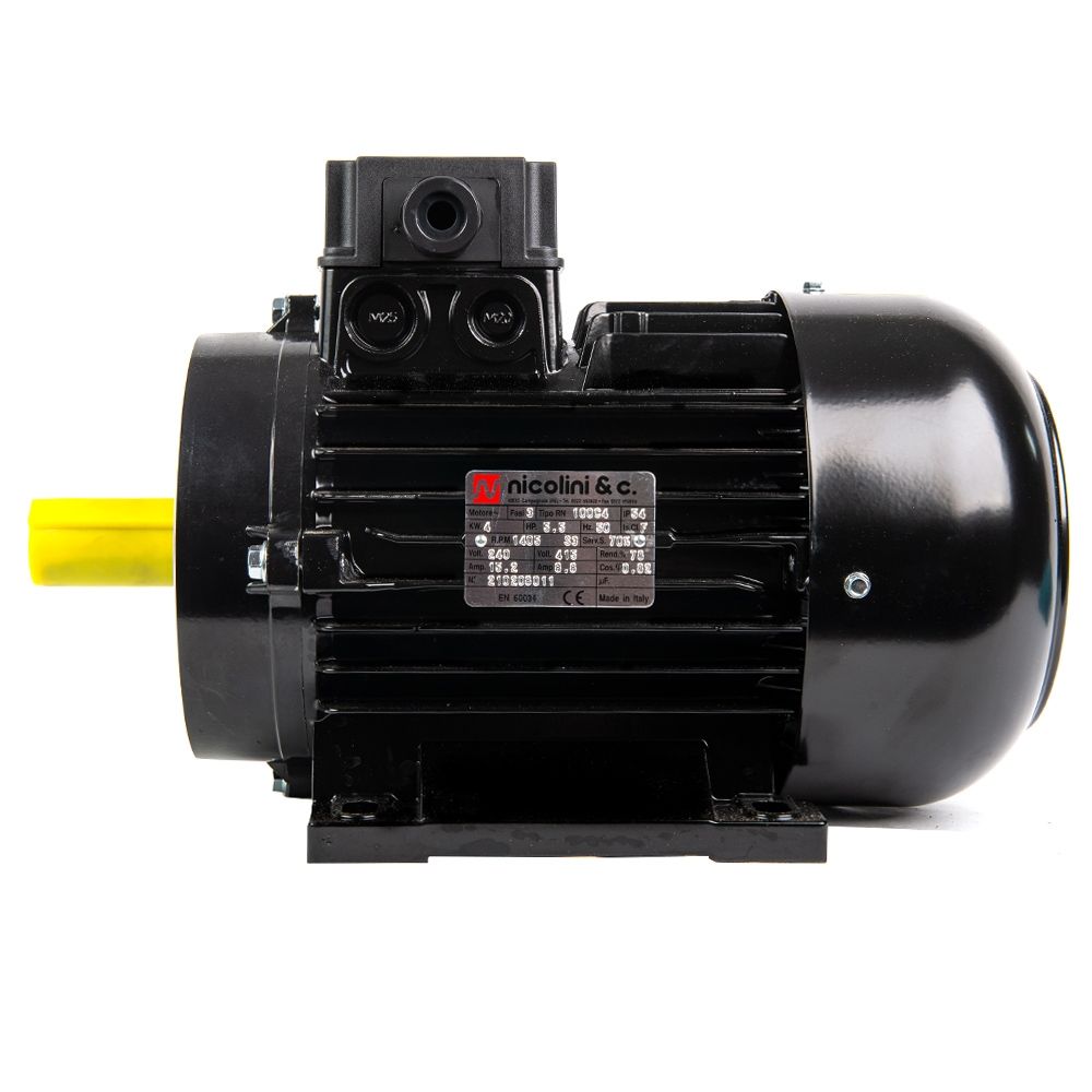 Nicolini Electric Motor 4kW 5.5hp 415V F100 – image 5