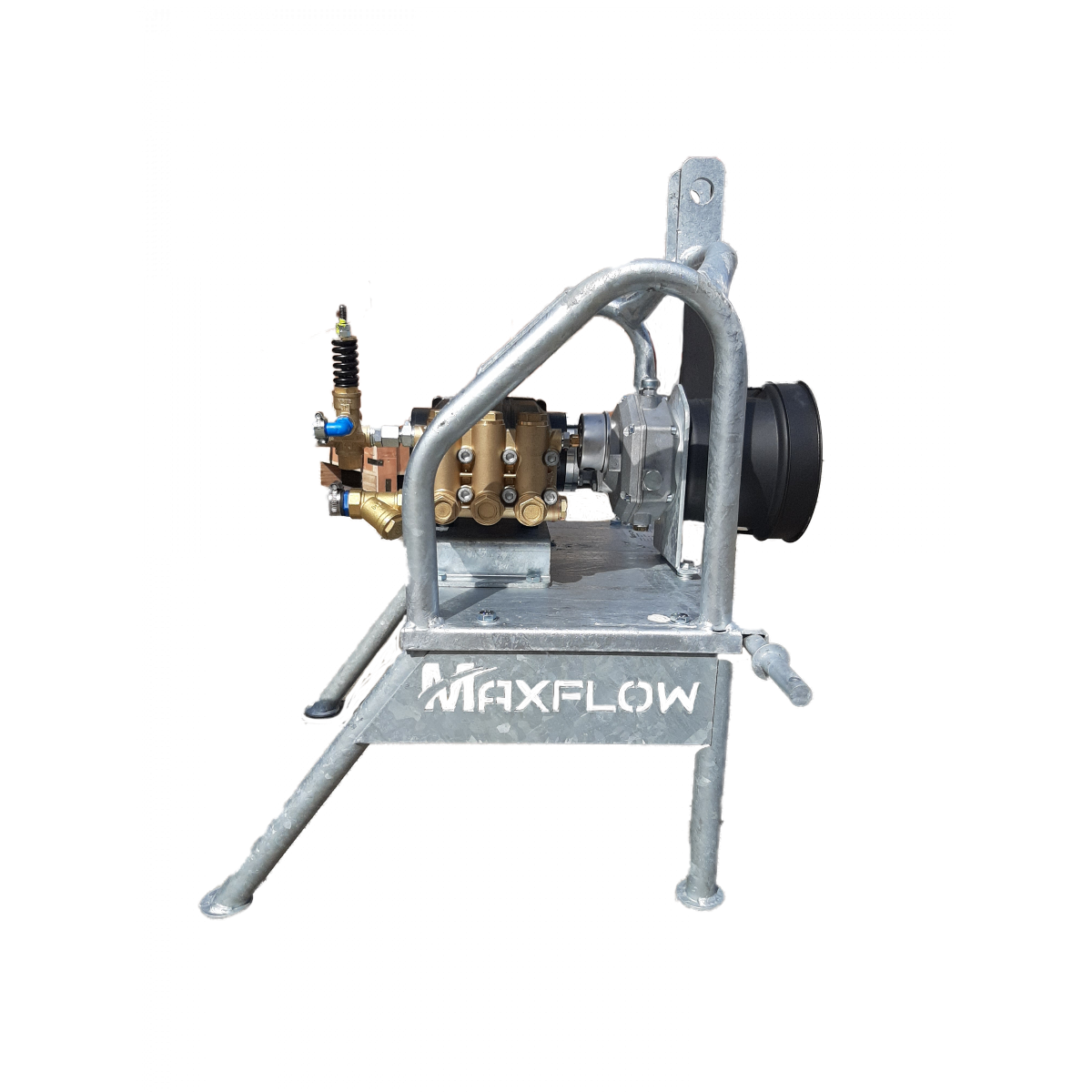 Maxflow PTO Pressure Washer – Hawk Pump 2:1 Gearbox 25 LPM 250 BAR Galvanised Frame PTOHAWKGB1