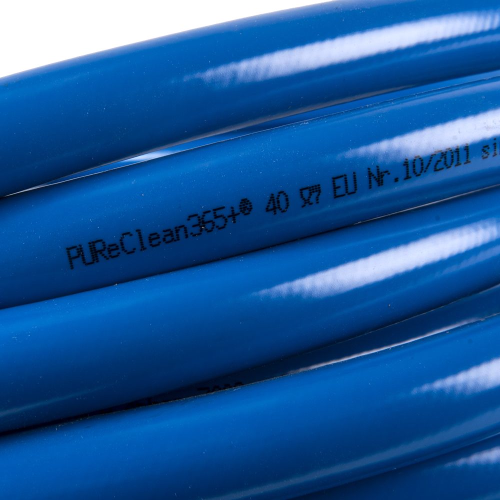PUReClean365+ Blue Low Pressure Hose, 40 Bar, DN12, per Metre
