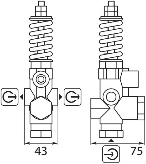 S250 Relief Valve 250 Bar – image 2
