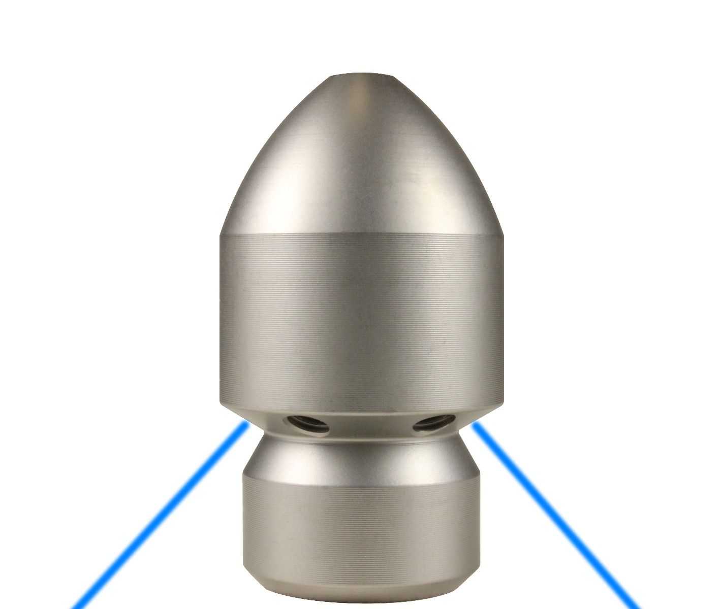 ST49 Sewer Nozzle, 3/8” Female, 4 Rear Jets (Size 025) - High-Pressure, Hardened Stainless Steel Pipe Cleaning Nozzle (500 Bar).