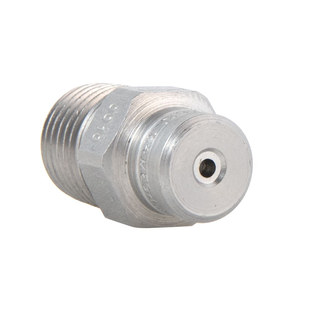 Spraying Systems High Pressure Nozzle – 1/4" MEG, 0° Pencil Jet, Size 10 (Stainless Steel)