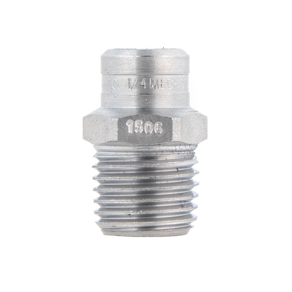 Spraying Systems High Pressure Nozzle – 1506, 15° Fan Spray, Stainless Steel