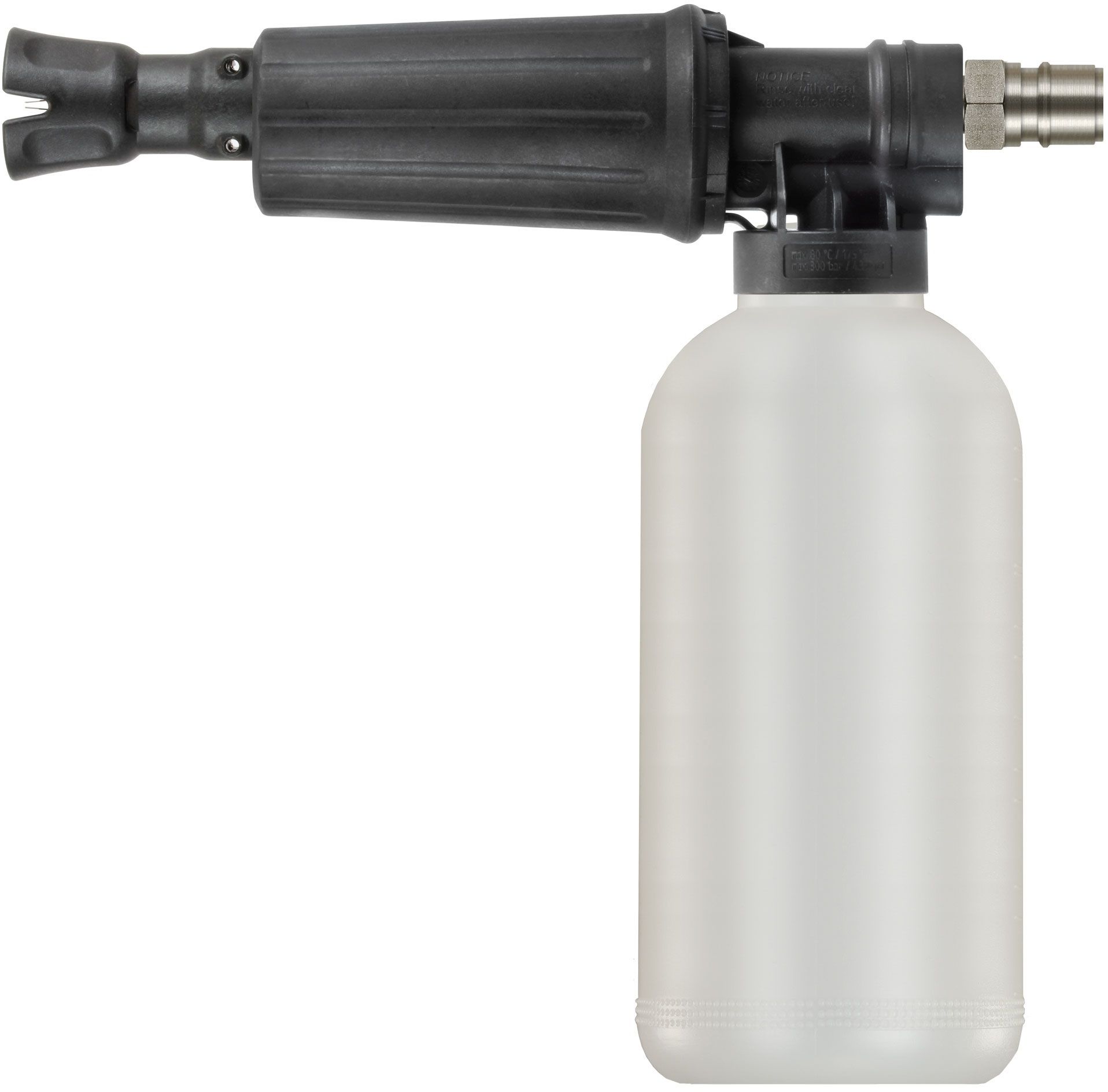 R+M Suttner ST73.1 Foam Nozzle + 1L Bottle, 300 Bar