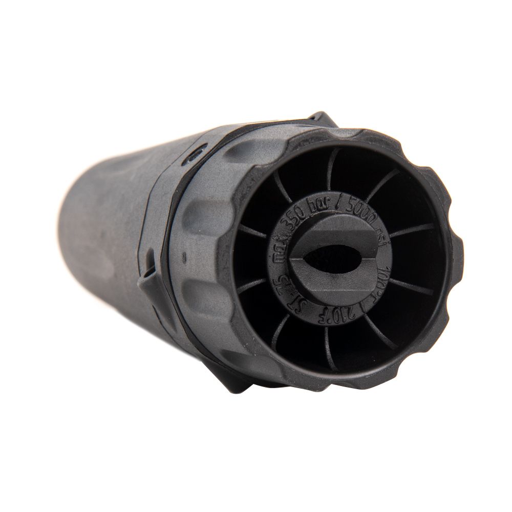 ST75 Foam Head – 2.1 mm Nozzle (No 13), 1/4" BSP Female, Black – R+M Suttner, 350 Bar