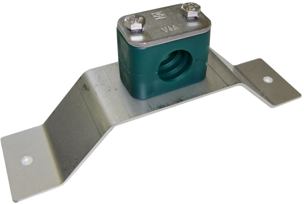 Single Stand-Off Bracket for GP3 for 20,22 and 25 mm OD Pipe – image 2