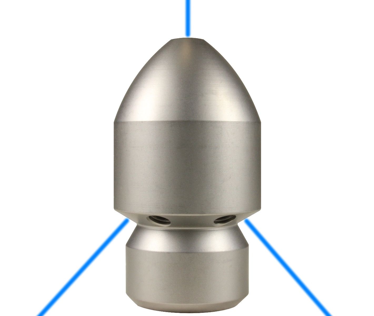 ST49 Sewer Nozzle, 1/4” Female, 6 Rear Jets (Size 12) - High-Pressure, Hardened Stainless Steel Pipe Cleaning Nozzle (500 Bar).