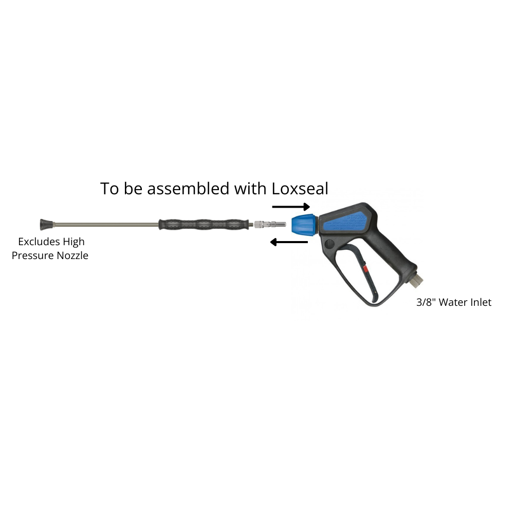 Bundle Quick Release ST2300 Gun & 900 mm Lance