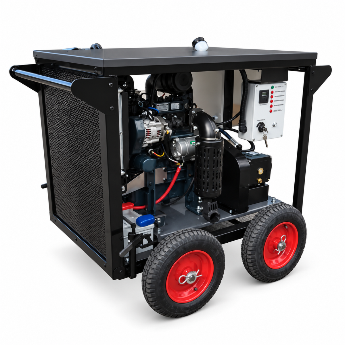 Dirt Driver BRUT 30/250 Kubota Diesel Mobile Cold Pressure Washer, 250 Bar, 30 LPM