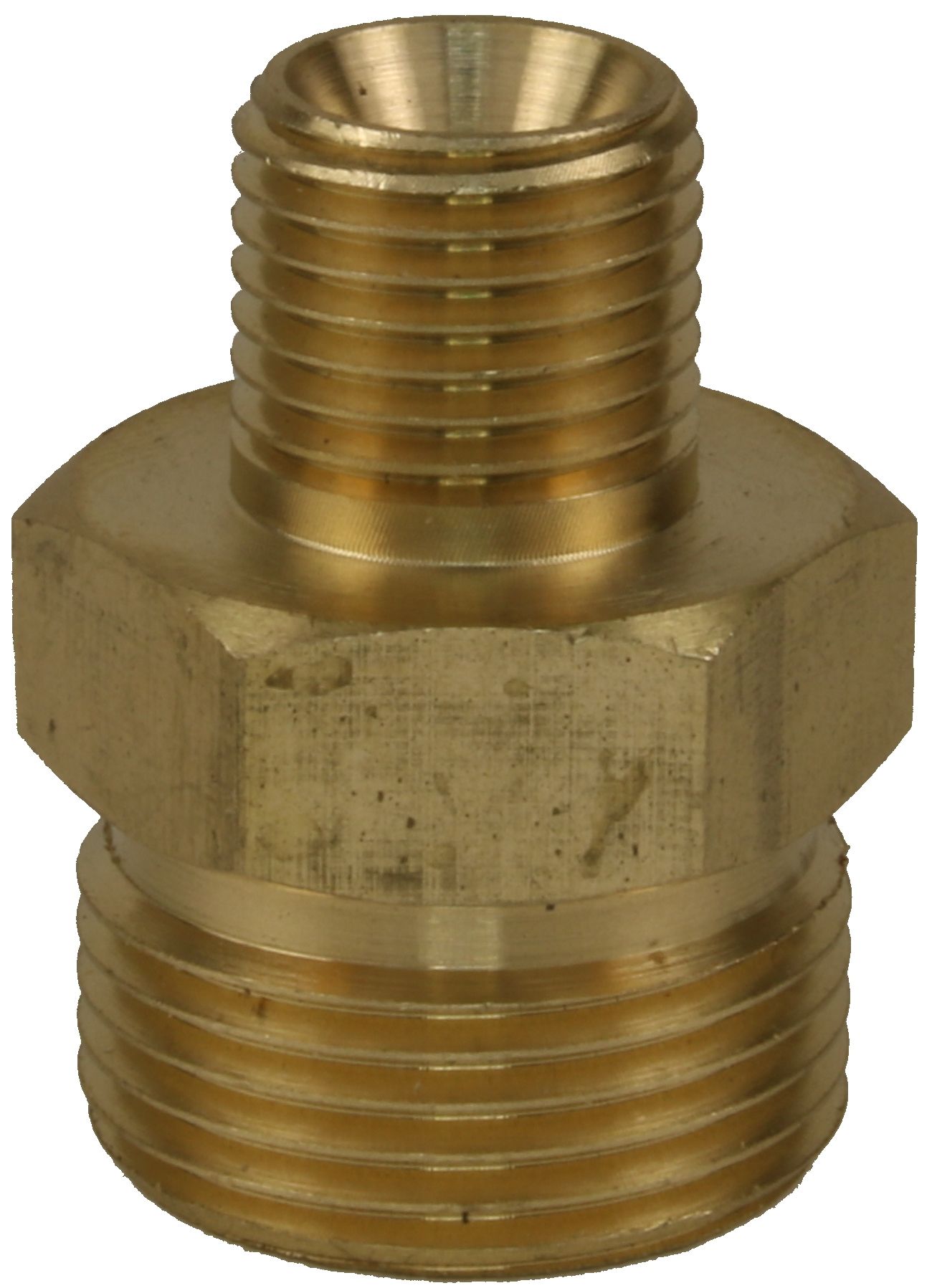 Male to Male Quick Screw Nipple Adaptor-M22 M (15mm Nose) to 1/4" M