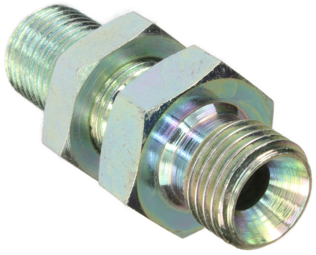 Male to Male Stainless Steel Bulkhead Fitting and Locknut-3/8" M to 3/8" M – image 2