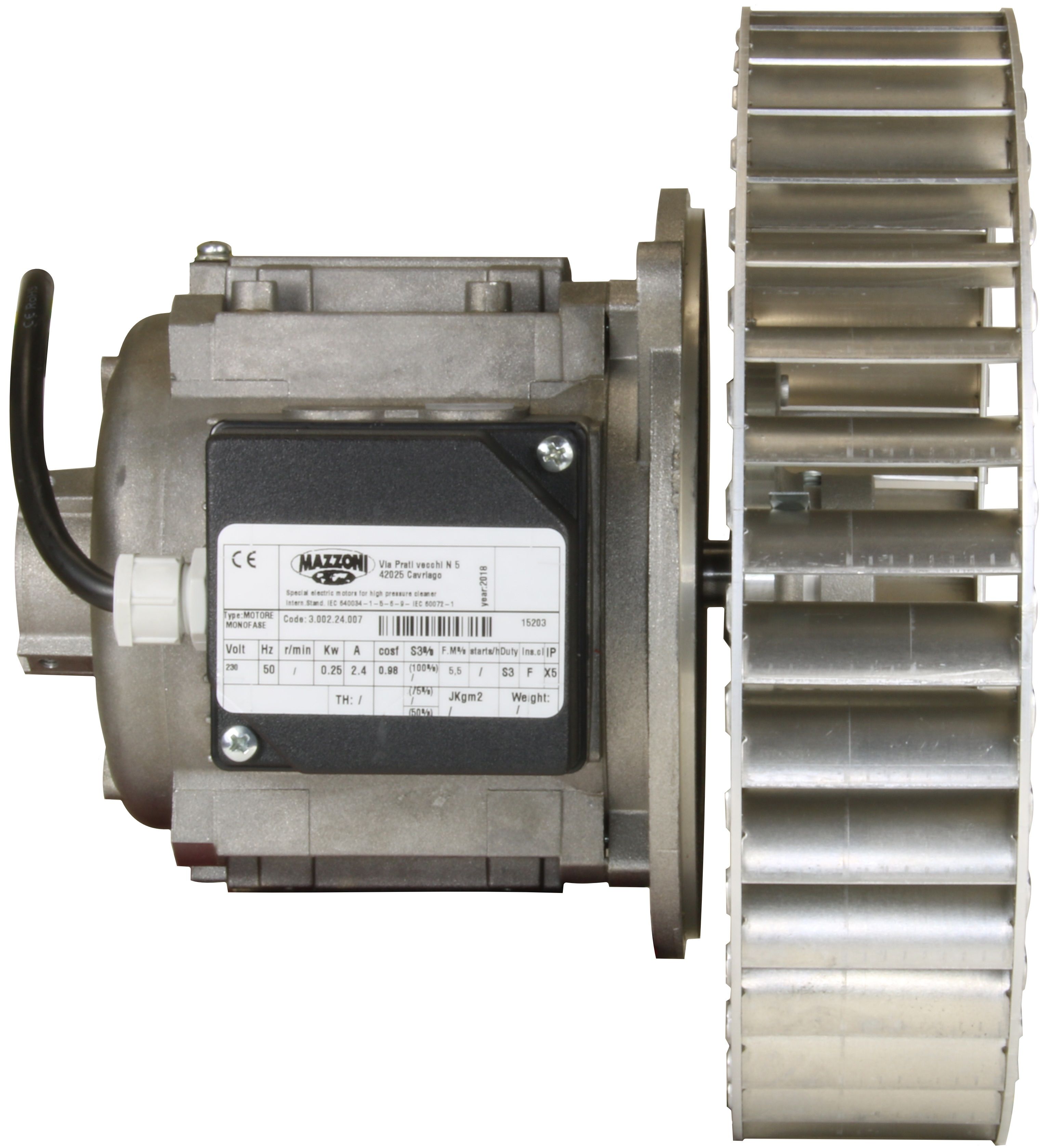 Mazzoni Burner Motor 230V – image 3