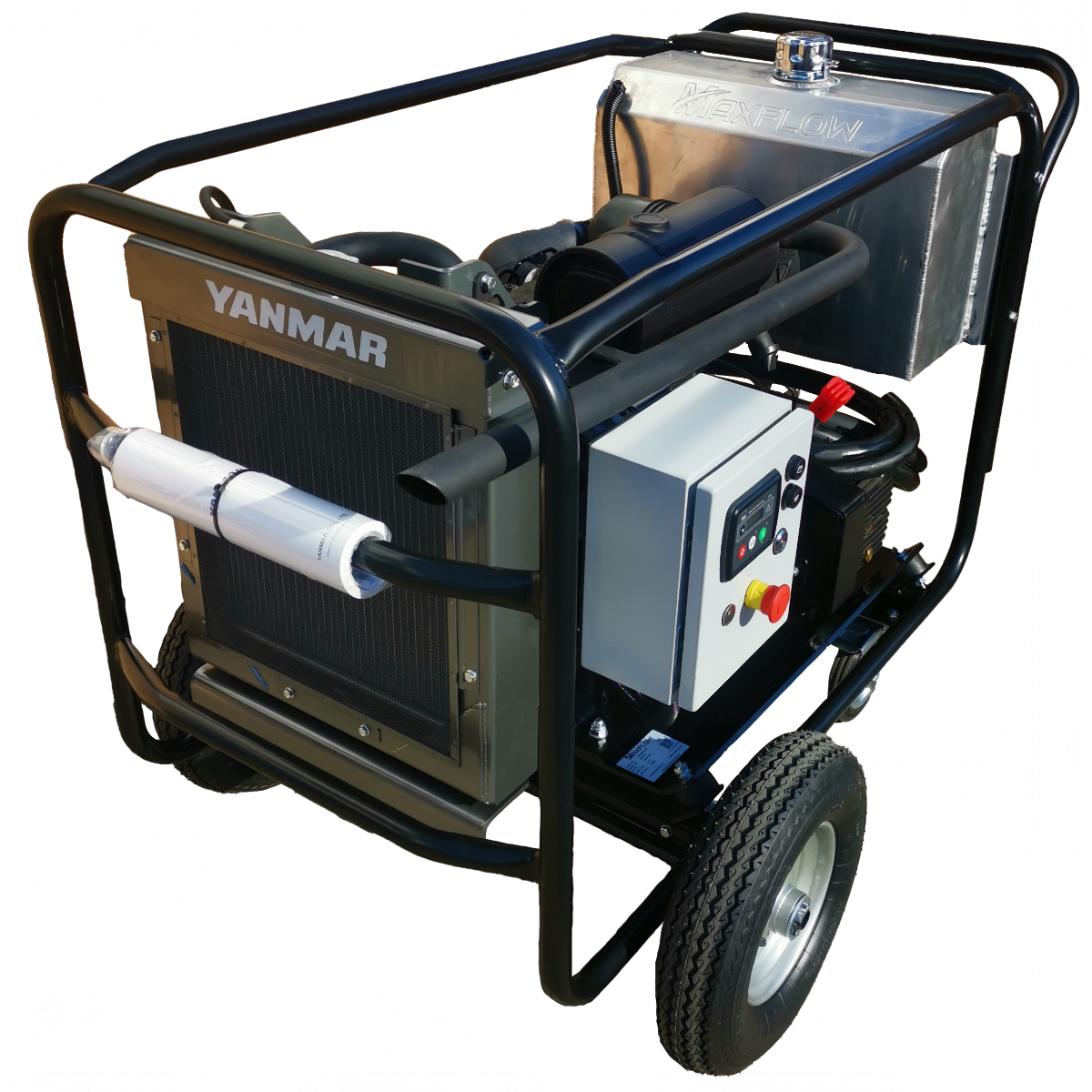 Maxflow YANMARX2-TF industrial diesel pressure washer 500 Bar
