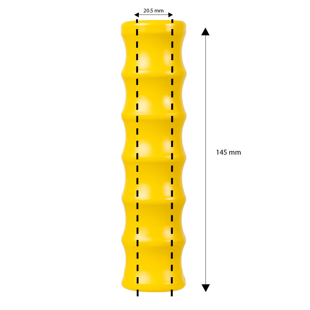 ELASTOMER BEND RESTRICTOR YELLLOW