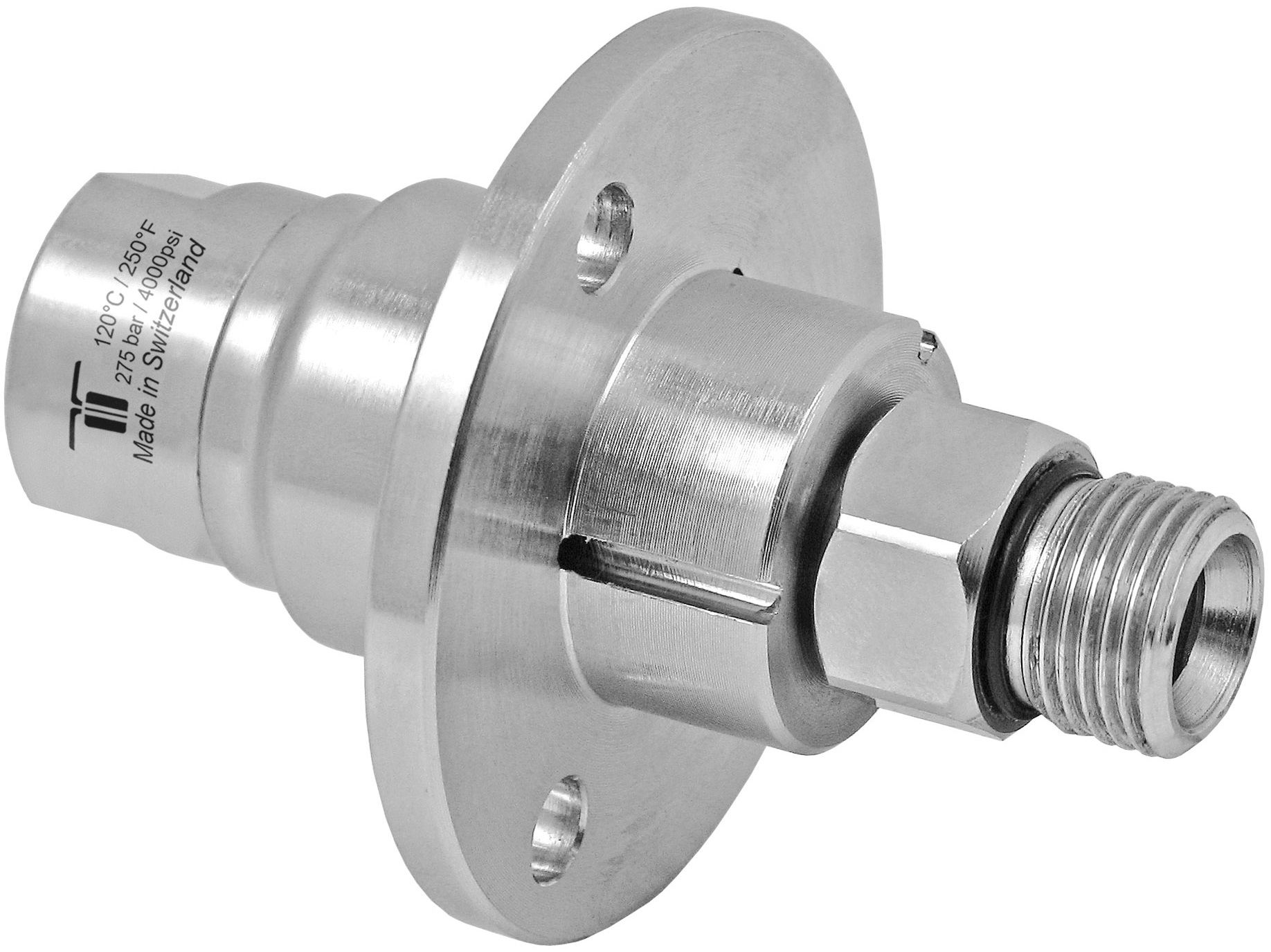 MOSMATIC SWIVEL DYF-1/4" F to M21 M