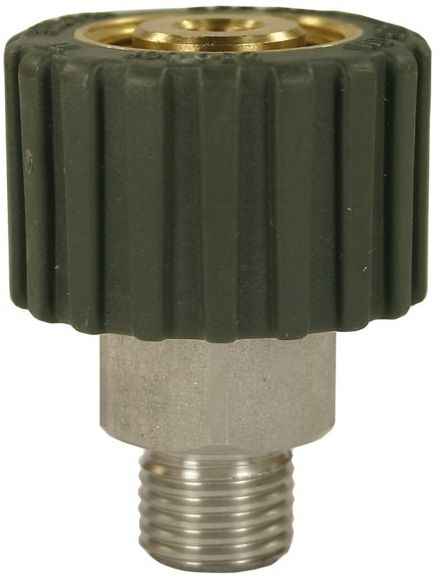 FEMALE TO MALE QUICK SCREW COUPLING ADAPTOR -M21 F to 1/4" M