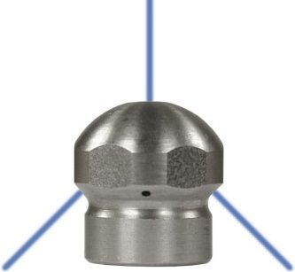 Sewer Nozzle 1/8"F 10 1X0.80 3X1.20