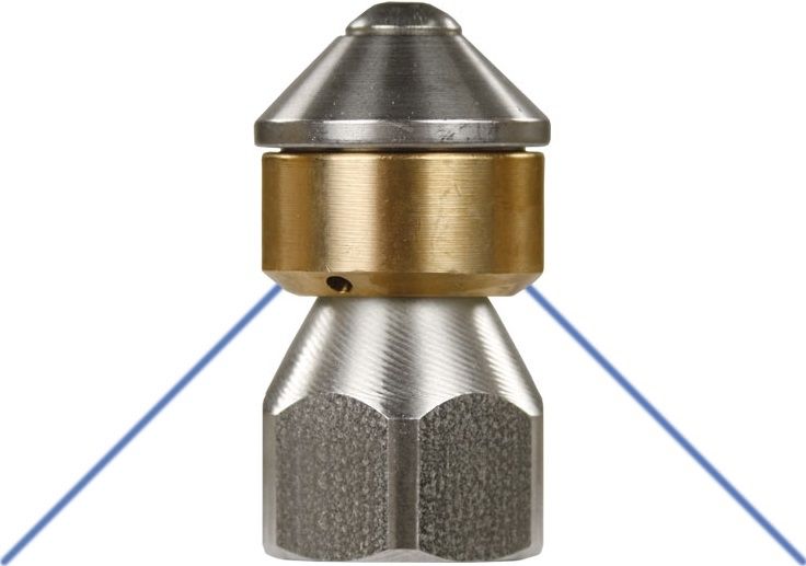 3/8 Rotating Sewer Nozzle