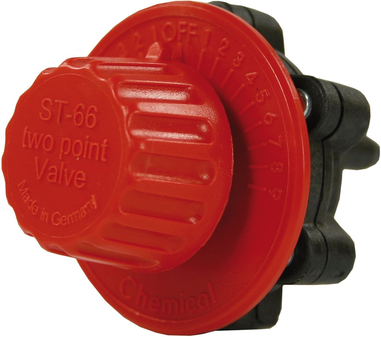 ST66 Chemical Metering Valve Red Top