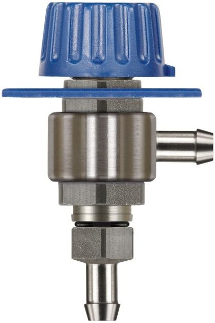 ST161 METERING VALVE, BLUE FKM, PANEL MOUNT COMPATIBLE.