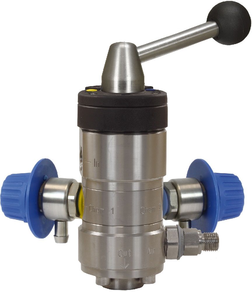 ST164 INJECTOR WITH COMPRESSED AIR MODULE AND METERING VALVES PLEASE SELECT NOZZLE SIZE REQUIRED