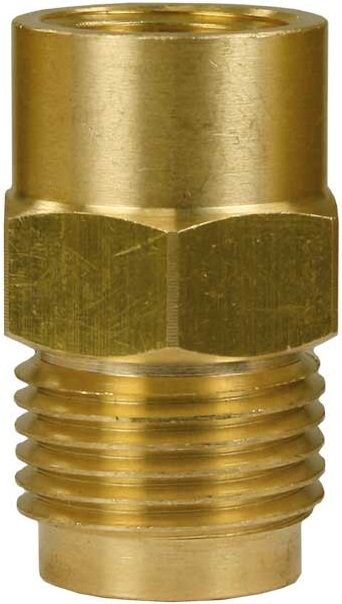 FEMALE TO MALE BRASS QUICK SCREW NIPPLE COUPLING ADAPTOR ST241-1/2"F to 1/2"M