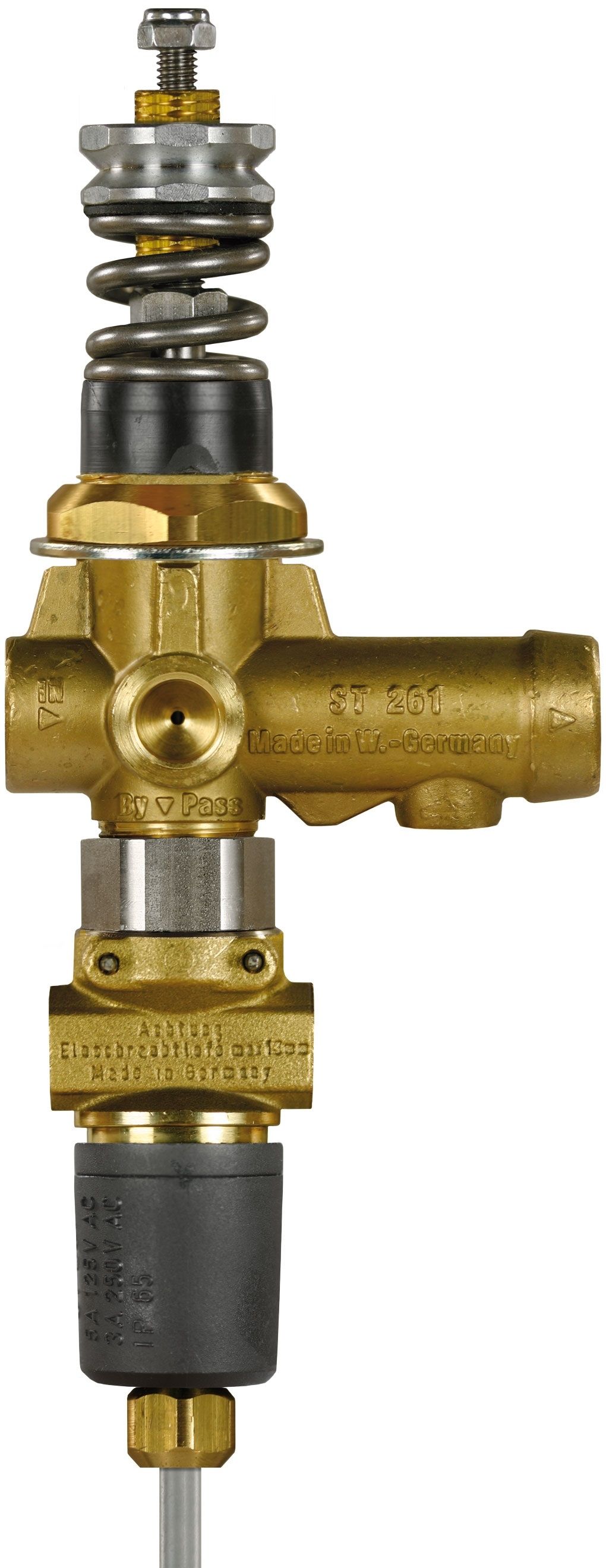 ST261 UNLOADER VALVE WITH PRESSURE SWITCH, PANEL MOUNT VERSION