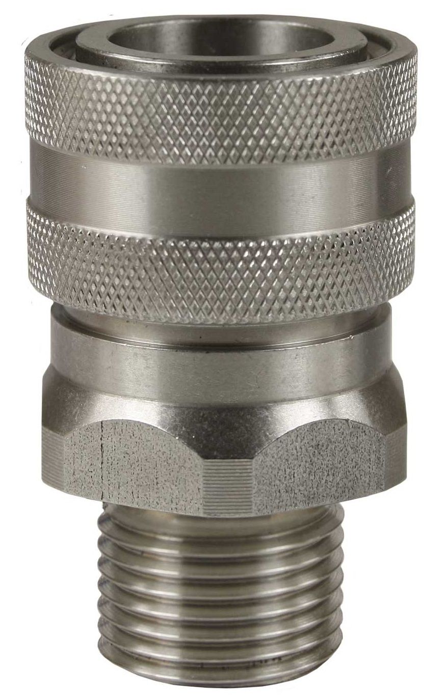 ST3100 QUICK COUPLING 3/8"M WITH 60° CONE