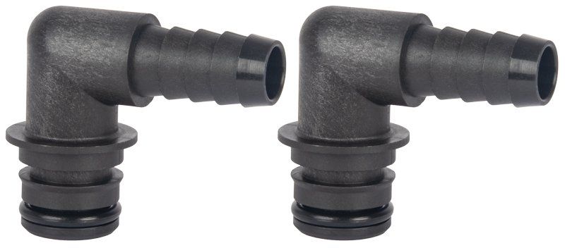 Flojet Quick Connect Port Kit 19MM x 1/2" 90 DEG