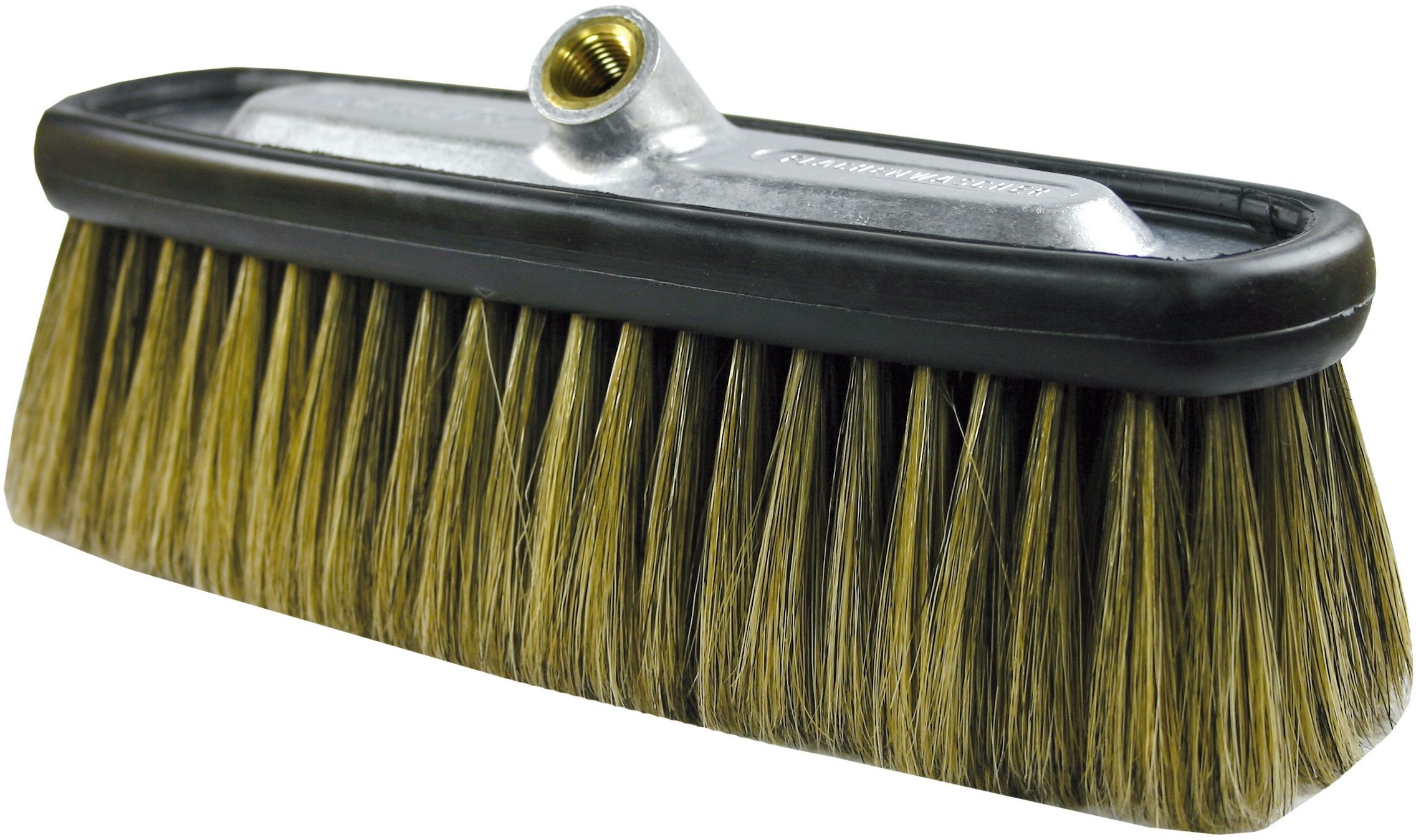 Vorwerk Hogs Hair Brush with 60mm natural bristles, 1/4” female inlet, 50 Bar max pressure, 50°C max temperature, 240mm length. Ideal for gentle cleaning on delicate surfaces.