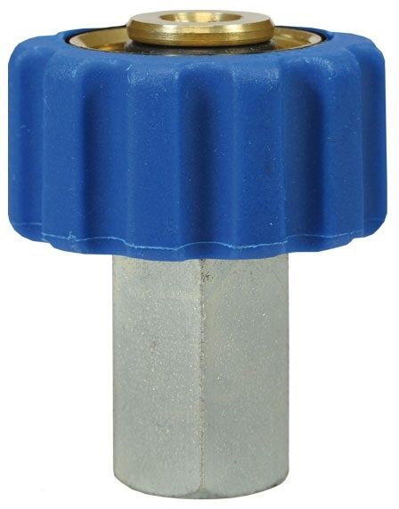 QS COUPLING 1/2&quot;F X 1/4&quot;F BLUE