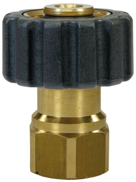 FEMALE TO FEMALE QUICK SCREW COUPLING ADAPTOR ST40-M22 F to 1/8"F