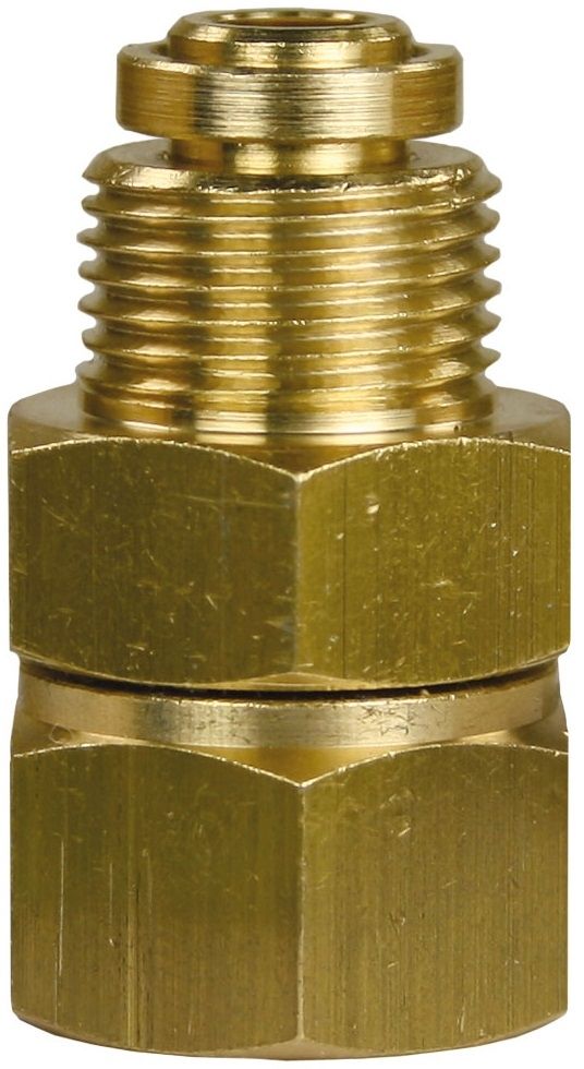 SWIVEL BRASS 1/4&quot;F X 3/8&quot;M