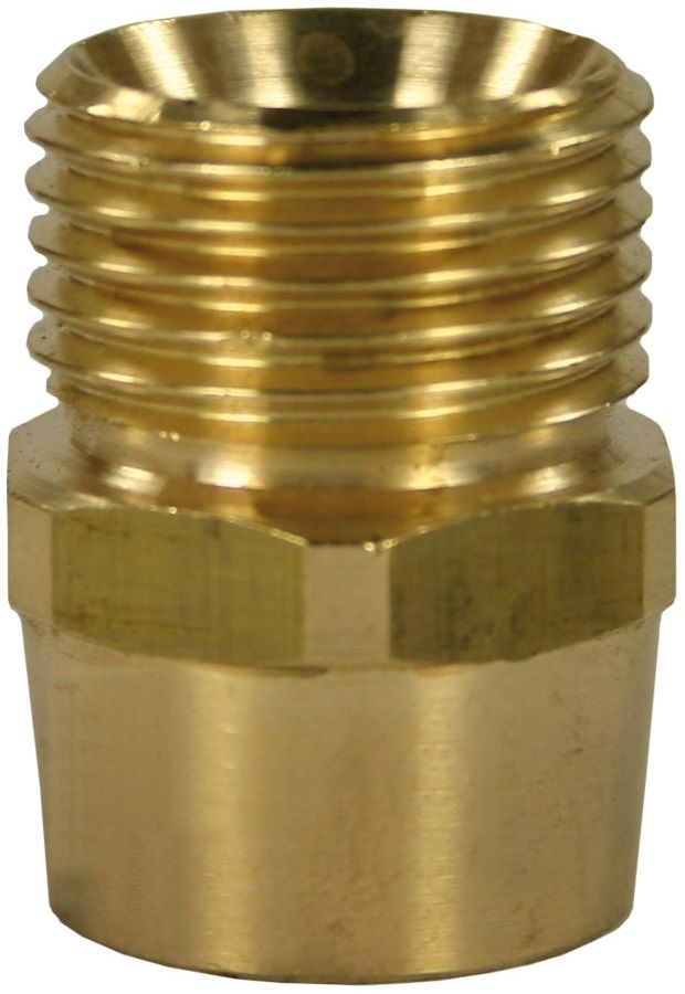 FEMALE TO MALE BRASS QUICK SCREW NIPPLE ADAPTOR-1/4"F to 1/2"M