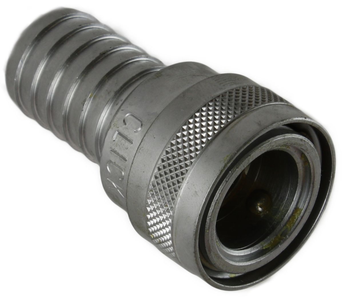 NITO CLICK COUPLING 1/2&quot; X 3/4&quot; HOSE TAIL 