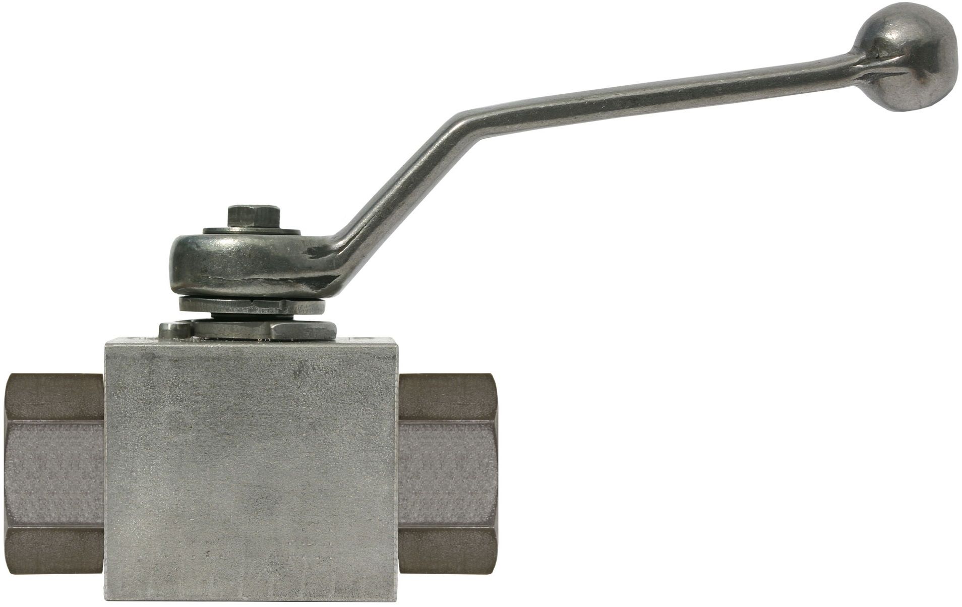 BALL VALVE + LEVER HANDLE 1/2"F x 1/2"F STAINLESS STEEL