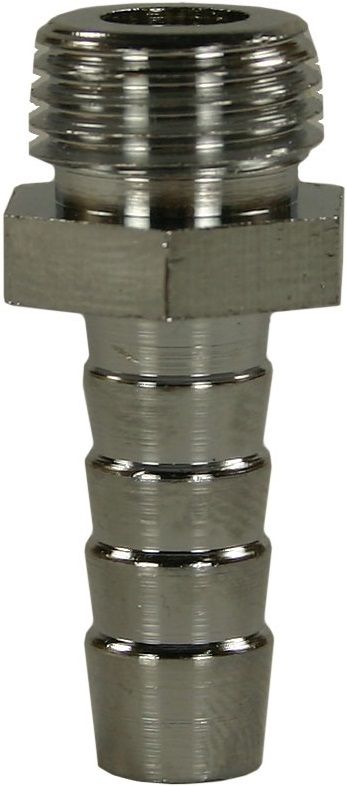 HOSE TAIL STAINLESS STEEL 1/4" MALE-8mm