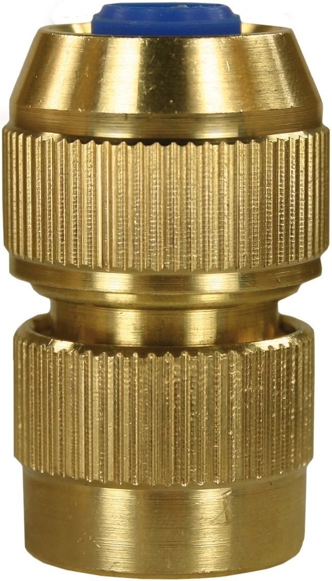 GARDEN HOSE CONNECTOR 1/2" BRASS