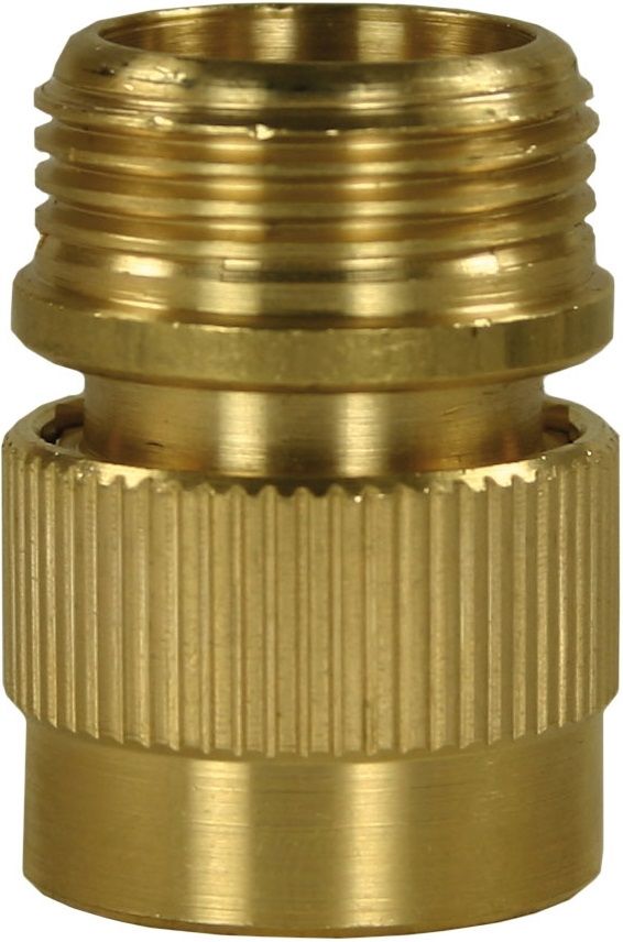 HOSE COUPLING BRASS 3/4&quot;M UNIVERSAL