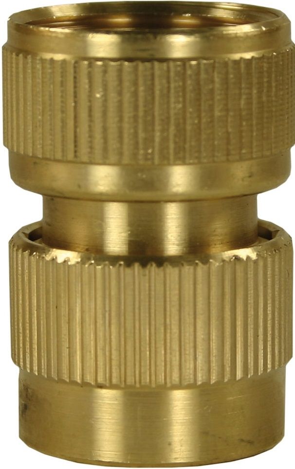 HOSE COUPLING BRASS 3/4&quot;F UNIVERSAL