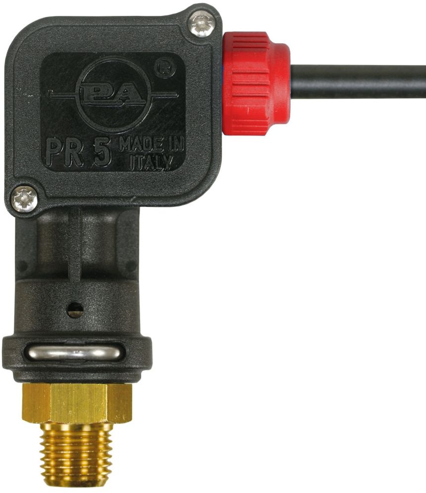 PR5 Pressure Switch 1/4"M Red 25 Bar