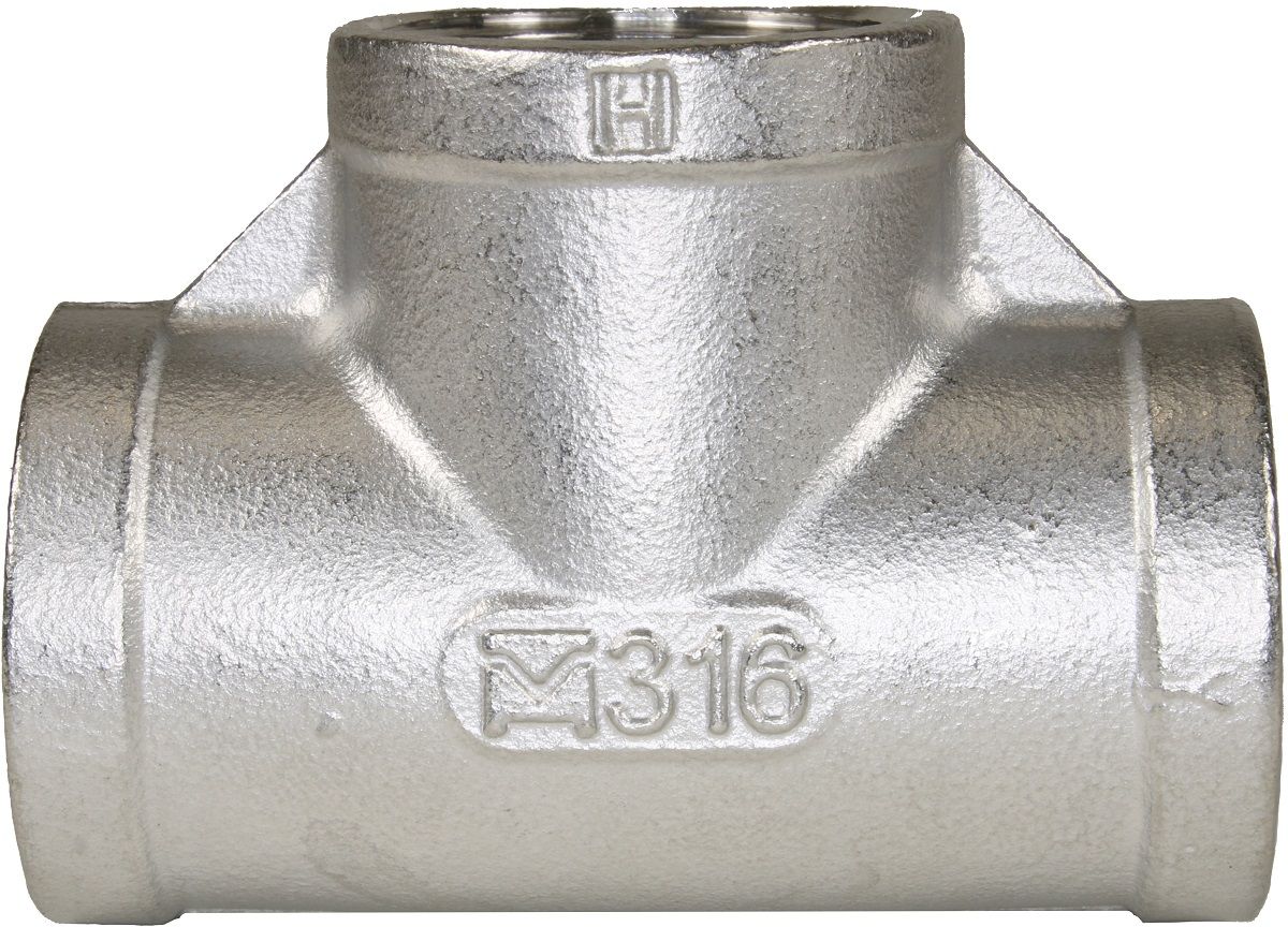 150lb BSP TEE COUPLING ADAPTOR FEMALE-1/4" F