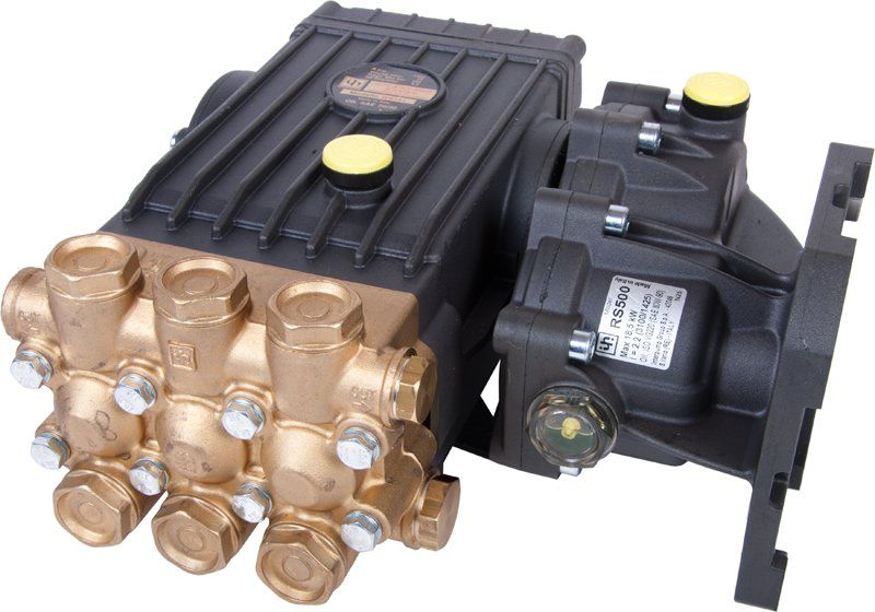 Interpump WS151 Pump + RS500 Gearbox Assembly