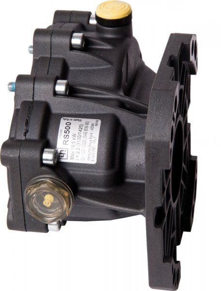 Interpump Gearbox for Engines (Part No: ZONDA5-25), 25mm hollow shaft, SAE J609 A-B flange compatible, for Interpump 47, 59, 66 series pumps, 25 HP, 2.2:1 reduction.